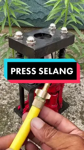 ALAT PRESS SELANG & PLAT KLEM #press #presselang #alatpress #alatklem #klemselang #hoseclamp #kalengpress #sanchin #hendrateknik #hendra_teknik 