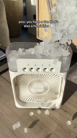 Do you like this mini mist fan🧊💨 Get yours now‼️ Link in Profile🧷 . . TheIceMist.com . . #fyp #fan #foryou #Summer #TikTokMadeMeBuyIt #TikTokShop #humidifier #airconditioner #tiktokus 