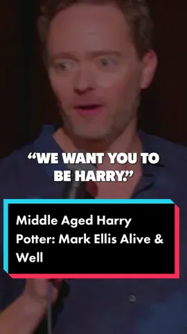 Wingardium Levi oh my back! Head to our ATC Youtube channel to stream the full @Mark Ellis special Alive & Well #markellis #markellisthebest #harrypotter #harrypottertiktok #potter #potterhead #gryffyndor #halloween #standupcomedy #fyp #foryou #4u 