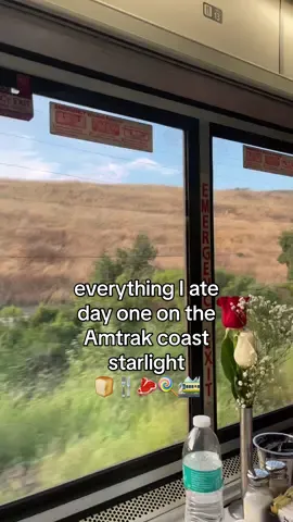 don’t sleep on @Amtrak dining tbh 🍽️💘 link in bio to book your trip! #amtrakpartner #amtrakambassador #amtrakstudent 