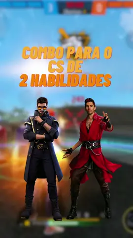 Esse combo de cura vai te deixar IMORTAL no CS de 2 habilidades ativas #freefire #freefirebrasil #garena #garenafreefire 