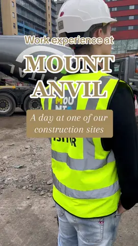 🏗️🌟 Hey there future property superstars! Wondering what a day on a construction site looks like during our Mount Anvil #workexperience week? An action packed day of hands-on learning and unlocking knowledge on building new homes for Londoners #mountanvil #propertycareer #construction 
