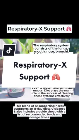 What is the respiratory system made up of and how to assist it naturally? #cleanse #detox #detoxification #dietarysupplement #herbaldiet #lungs #respiratory #sinuses #pharynx #diaphragmaticbreathing #mucus #breathingtreatments #TikTokShop 
