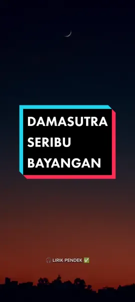 DAMASUTRA - Seribu Bayangan #lagu #liriklagu #damasutra 
