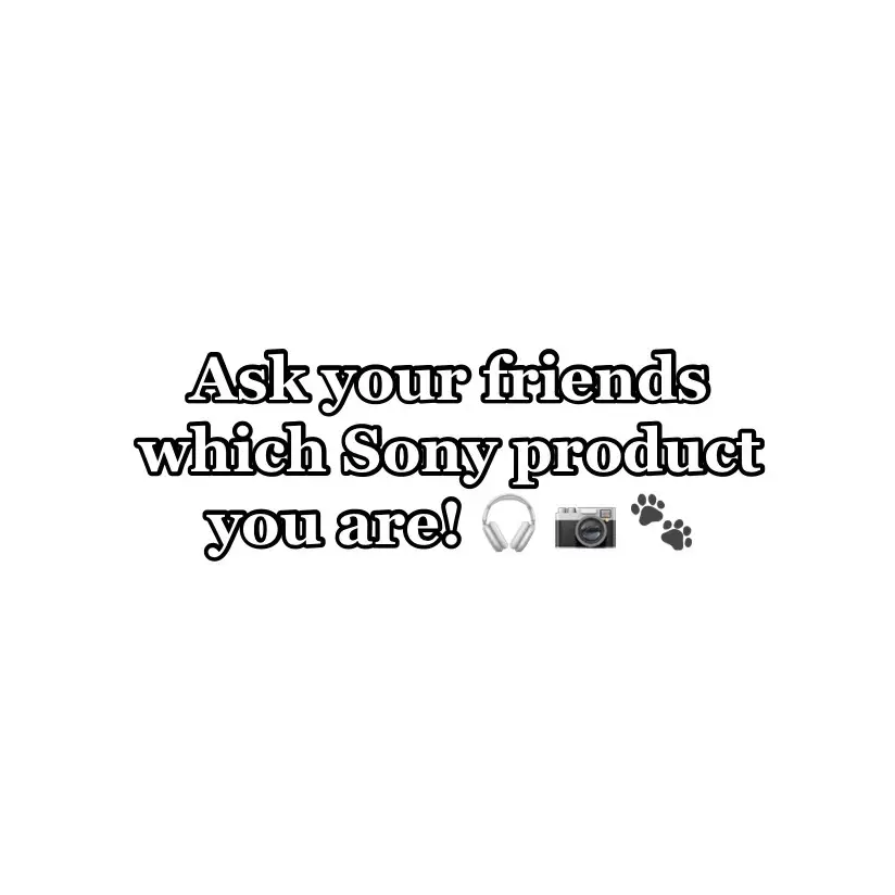 Personally, I’m an XM5 on the outside, but an Aibo on the inside 🐾🍓 Which Sony product are you? #MySony #SonyWalkman #walkman #sonyxm5 #wh1000xm5 #sonyspeakers #sonycybershot #sonyaibo #retrosony 