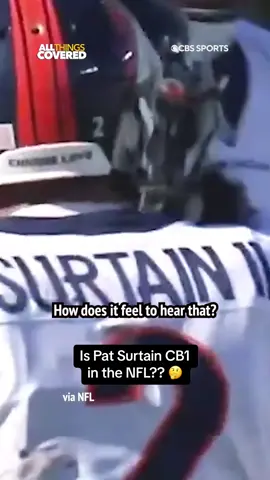 The @Denver Broncos seem CERTAIN who No. 1 is #fypシ #nfl #fyp #broncos #patsurtain 