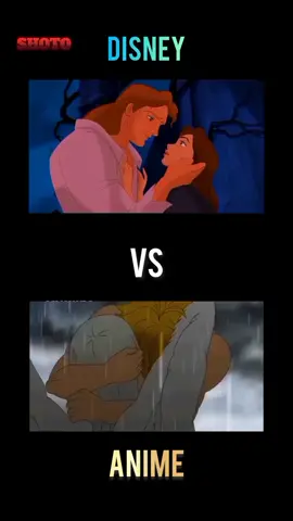 Disney vs Anime 💔🥺 #fairytail #shoto #anime #disney #мультфильмы #аниме 