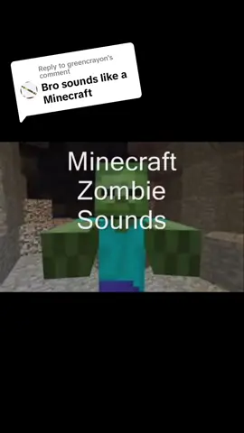 Replying to @greencrayon  #Minecraft #zombie #sounds #fyp #lol #enderman #minecraftmeme #foryou #soundeffects #tapperking🤴🏻 