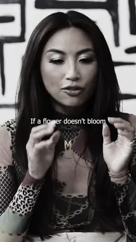 “If a flower doesn’t bloom…” ❤️ - Sepaker: Jeannie Mai - Credits: The Same Room (YT) - #lifequote #quotesoftheday #deepquote #realtalks #jeanniemai 