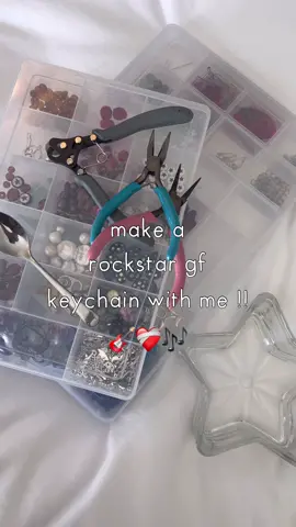 check it out in my depop: novajewelz !! 🎸🎶 . . . #fyp #xyzbca #asmr #jewerly #jewerlymaking #beadtok #handmadejewerly #beadedjewerly #handmade #glassbeads #charms #rockstargf #rockstar #guitar #stargirl #keychain