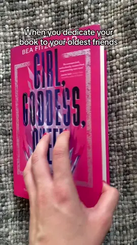 I would not be here without them and it was so lovely celebrating my book with my favourite girls 😭 #girlgoddessqueen #BookTok #yabooktok 