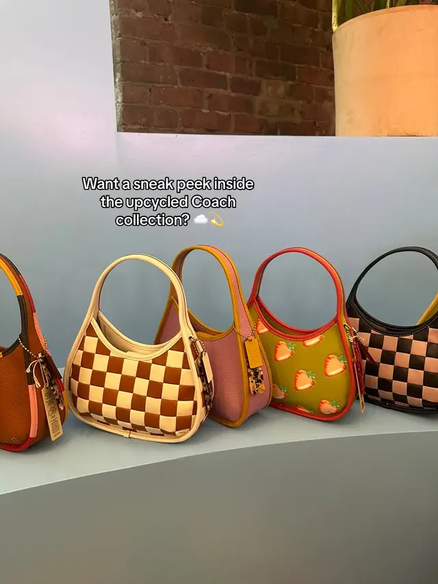 *Cotton candy trees not included* #coachtopia #coach #fashiontiktok #fashiontok #upcycledfashion #nyc #handbagtiktok #leathertok 
