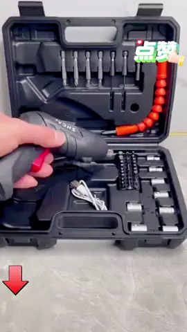 Mini electric screwdriver set USB power tool kit cordless drill set lithium battery#electricscrewdriver #powertools #cordlessdrilldriverset #useful #tiktoksingapore🇸🇬 #anna 