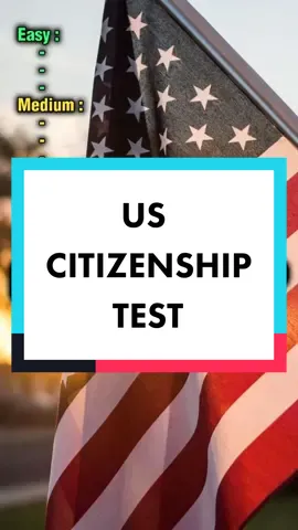 Do you think you can lass the US Citizenship Test? #usa #test #quiz #citizen 