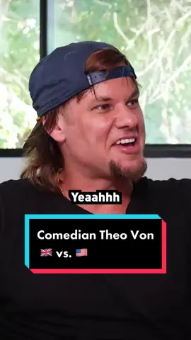 🇬🇧 vs. 🇺🇸 cultural differences with @Theo Von 🤣 #fyp #foryou #foryoupage #viral #goviral #viralvideo #theovon #theovonclips #theovonmoments #triggernometry #triggernometryclips #funny 