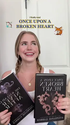 i FINALLY read Once Upon a Broken Heart & The Ballad of Never After by Stephanie Garber! 🏹🦊💘 if you want to buy this, its available through my amazon storefront in my bio under 