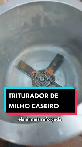 TRITURADOR DE MILHO CASEIRO#registrodevida #TikTokReceita 