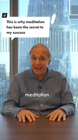 This is why #meditation has been the secret to my #success. #principles 