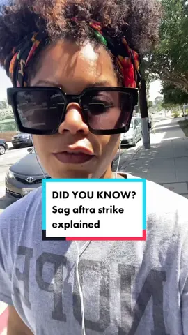 Why should you care about this strike?  #actorslife #sagaftrastrong #wgastrong  #fy #nonunionactor 