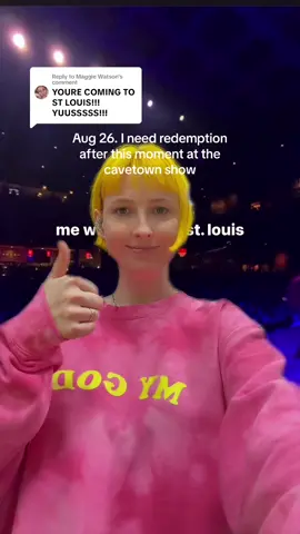 Replying to @Maggie Watson SEE YA SOON ST LOUIS. Cavetown fans better turn up cause i spevial requedted adding this cjty after this tour :)#greenscreenvideo 