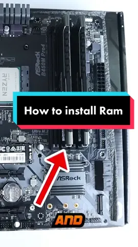 The easiest part of the installation process! #pcbuild #pcbuilding #pcgaming #ram 