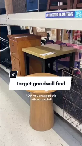Todays goodwill find 🥹 perfect little addition to our living room🤍 #goodwillfinds #targetgoodwillfind #goodwillhaul #goodwilldecor #goodwillfurniture #thriftingfinds #homedecorideas #homedecorfinds #thriftinghomedecor #modernorganicdecor #homeblogger #homeinspo #fyp #foryou #foryoupage #fypシ 