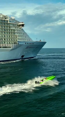 The Harmony of the Seas 😍 #cruiseship #miami #cruisetok #titanic #cruceros #royalcaribbean 