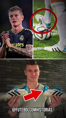 Toni Kroos usa o mesmo par de chuteiras desde 2013 😳 _ #futebol #futebolbrasileiro #fluminense #flamengo #corinthians #palmeiras #vasco #messi #championsleague #atleticomineiro #cruzeiro #gremio #saopaulofc #santosfc #cristianoronaldo #neymar #psg #realmadrid 