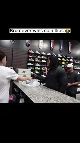 Bro never wins coin flips 😂 #foryou  #sneakers  #sneakerhead  #trending  #ramitheicon  #viral  #yeezy  #jordan  #nike  #fypシ゚viral