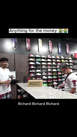 Anything for the money 😭😭 #foryou  #sneakers  #sneakerhead  #trending  #ramitheicon  #viral  #yeezy  #jordan  #nike  #fypシ゚viral