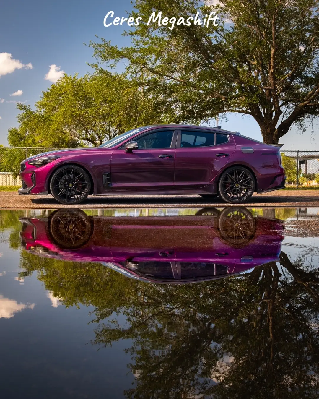 The hottest stinger around @dre_withthek  #liquidwrap #peelablepaint #kiastinger #liquidvinyl #drpigment #cartok 