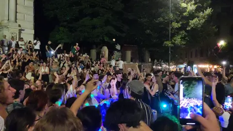 Magical Moments in Trastevere as the Echoes of 'Bella Ciao' Filled the Air #expeditionvideos #expedivids #TrastevereMagic #BellaCiaoVibes #RomeAdventures #DancingInItaly #CulturalCelebration #TravelMemories #UnforgettableMoments #LocalExperiences #MusicAndDance #ItalianTraditions #SingingInTheStreets #EnchantingEncounters #WanderlustWorthy #EuropeanEscape
