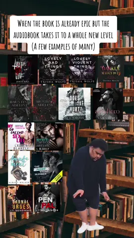 Audiobooks just hit different! Narrators breathe life into these characters that authors brilliantly create. #audiobook #audiobooktok #audiobooknarrator #audiobookrecs #audiobooksarereading #audiobooklover #audiobookshitdifferent #darkromanceaudiobook #smalltownromanceaudiobook #romanceaudiobooks #stalkerromanceaudiobook #duetnarration #dualnarration #BookTok #jesciehall #trishawolfe #lenahendrix #hdcarlton #saracate #laurenblakely #albanywalker #crjane #jtgeissinger #joearden #desireeketchum #lucyriversnarrator #kategenevievenarrator #michellesparksnarrator #teddyhamiltonnarrator #troyduranaudiobooknarrator #jacobmorgannarrator #viviennelarue #sebastianyorknarrator #vanessaedwinnarrator #jfhardingnarrator #lucaswebley #brookedanielsnarrator #alexispaigenarrator #taralangellanarrator 