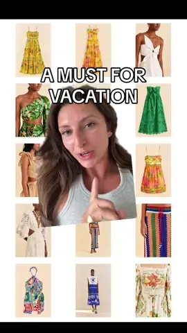 splurge on a vaca outfit without breaking the bank 🌴🛖 #farmrio #vacationlooks #tulumoutfit #mexicooutfit #farmriolovers #greenscreen 