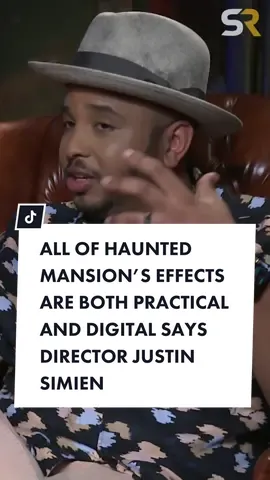 Every Haunted Mansion movie effect is a magical combination of practical and digital components says director Justin Simien #hauntedmansion #disney #disneymovies #disneyland #madameleota #hatboxghost #interview #shorts Haunted Mansion. Haunted Mansion movie. Haunted Mansion behind the scenes. Disney. Disney movies. New Disney movie. Disney rides to movies. Haunted Mansion director. Justin Simien. Justin Simien Haunted Mansion. New Orleans. New Orleans Square. Practical effects. VFX behind the scenes.