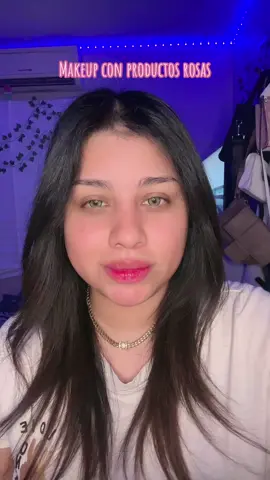 Makeup con productos rosas 🩷 #parati #grwm #makeup #rosa #makeupconpocoproducto #parati #fyp #fypシ 
