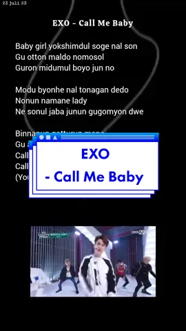 #exo #callmebaby #Lyrics #easylyrics #exo_l #lirikvidio 