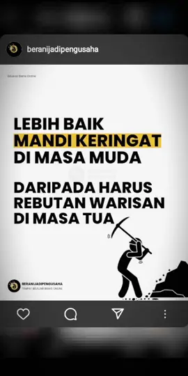 Ayoo jgn malas#motivasihidup #beranijadipengusaha #fypシ #foryoupage #beranda #fyplah 