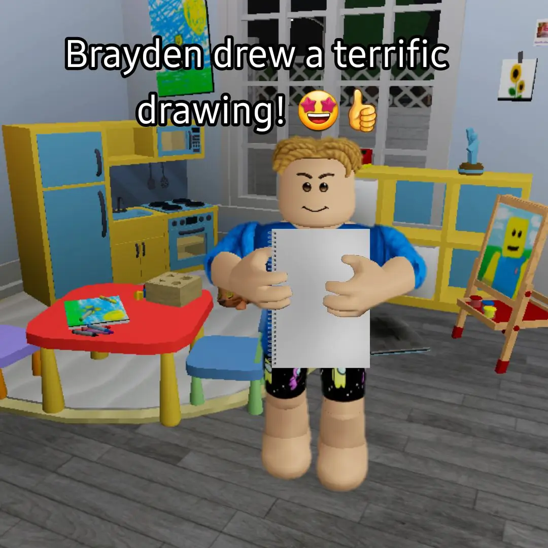 My little angel is going to be the next Picasso!  --- #burned #funny #restaurant #fail #workout #iPadkid #Blox #yt #youtube #youtuber #robloz #bloxburg #marge #roblox #rhonda #mom #healthy #memories #saladsaturday #artist #art #drawing 