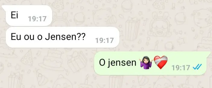 Mais smp tem aql q o coração balança🙅🏻‍♀️🙅🏻‍♀️😍🙈❤️  #eumeamo #fypシ゚viral #Jensenaclkes #CapCut #deanwinchester 