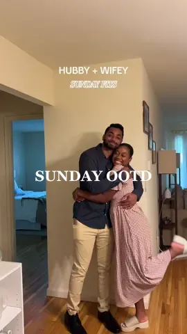 We are feeling burnt from the besch yesterday 🥵 #sundayootd #coupleoutfit #coupleootd #outfitoftheday #churchoutfits #churchcouple #christiancouple #OOTD 
