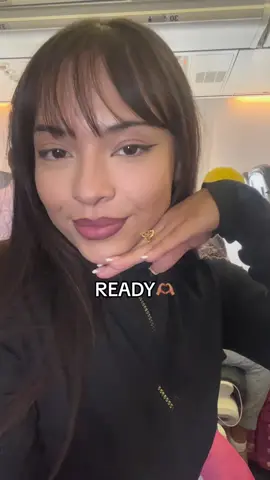 #grwm on the plane to NY✈️ #makeup 