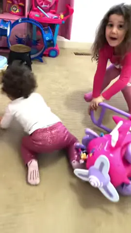 Baby falling off from toy car - try not to laugh #troll  #game  #family  #fyp  #baby  #viral  #trending  #foryou  #funny  #food