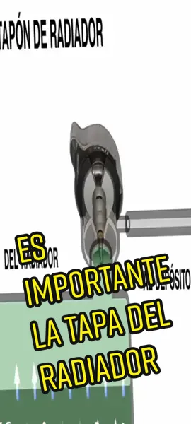 funcionamiento de la tapa del radiador. importancia de la tapa del radiador #tapaderadiador #funcionamientotaparadiador #importanciadelatapaderadiador  #tapafugaradiador #mecanica #mecanicaautomotriz #meccanica #taponderadiador 