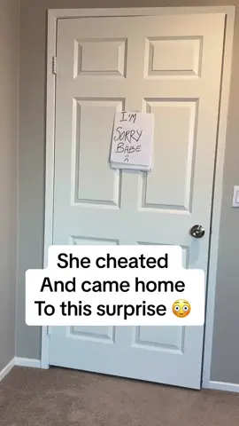 She cheated and he left her a surprise at the house #cheating #drama #learn #lesson #viral #trending #fyp #chrisandjasmin 