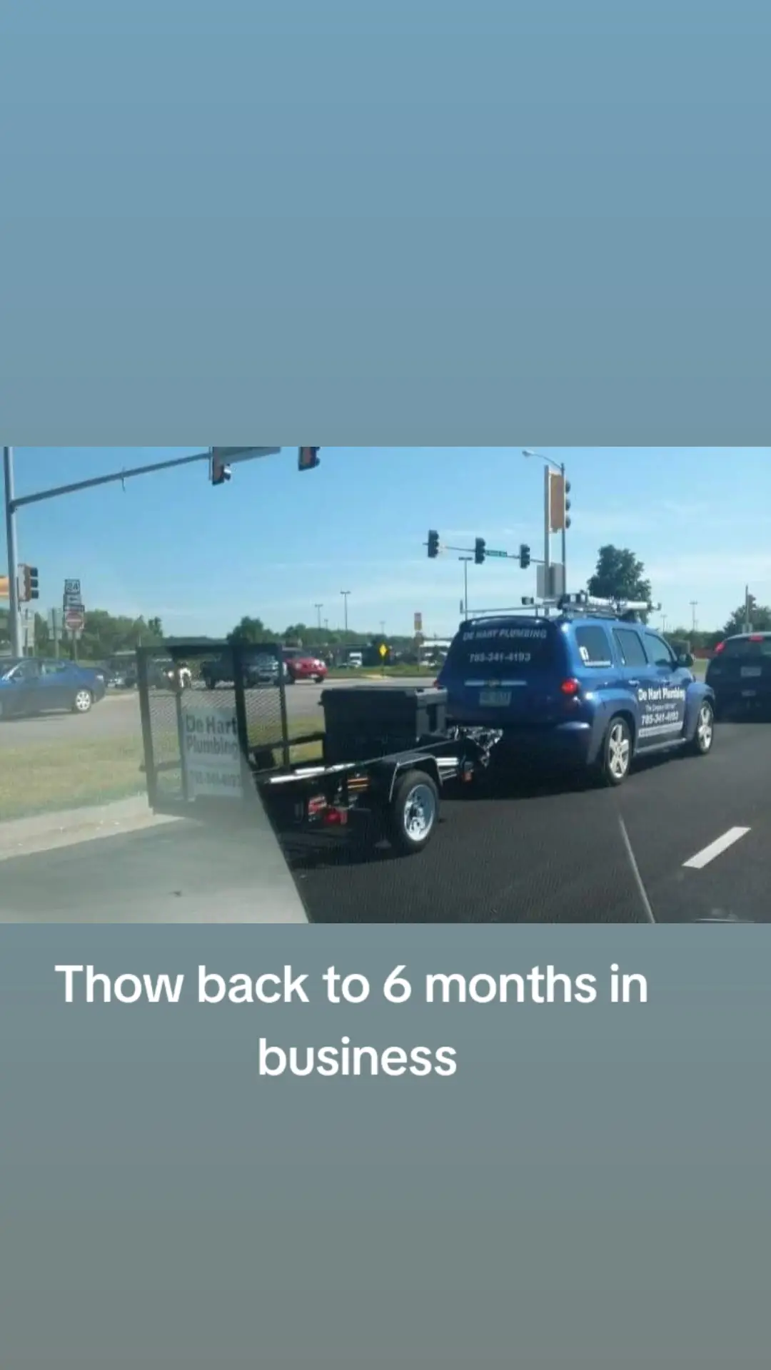 This is how it alllllll started!!!! That's my 2006 Chevy HHR I turned into a service vehicle. Saved every $, added a little hitch. Then got an 8'x5' trailer at home depot to help haul more tools and my sewer machines. #business #dehartplumbing #anythingispossible