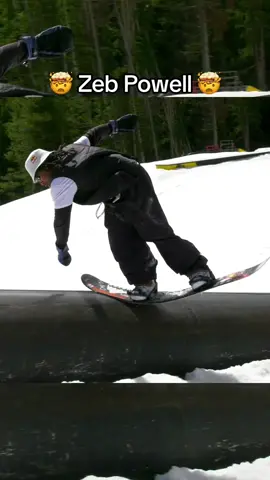 So confused by this trick 🤔 #zebpowell #snowboarding #burtonsnowboards #summer2023 #xgamesmode 