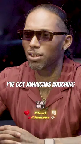 “I got Jamaicans watching brav” 🇯🇲😂 Episode 1 of #CloutChasers drops THIS Sunday at 6:30pm 🔥💰  #fyp #dating #columbia #foryou #YouTube #Castillo #BigManTing 