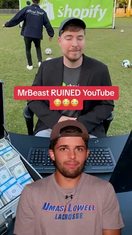 Did MrBeast ruin YouTube? #mrbeast #mrbeast6000 #youtuber #youtubers #youtube #fazebanks #banks #ricegum #henrydetolla #h00pify #detolla #colinandsamir 