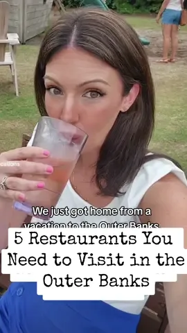 These 5 Outer Banks restaurants are must trys on your next vacation! 🥗 Our five favorite restaurants this OBX trip: 1. Jack Browns (Kill Devil Hills) 2. Outer Banks Brewing Station (Kill Devil Hills) 3. Miller's Waterfront (Nags Head) 4. Outer Banks Boil Company (Kitty Hawk) 5. Plaza Azteca (Kill Devil Hills) Other restaurants we love: -Tale of the Whale (Nags Head) -Barefoot Bernie's (Get the Nashville Hot Salad 🤤) (Kitty Hawk) -Black Pelican (Kitty Hawk) -Lucky 12 (Nags Head) What's your favorite OBX restaurant? Let me know! ⬇️  #killdevilhills #nagshead #kittyhawk #theouterbanks #obxvacation #obxrestaurants #obxfood 